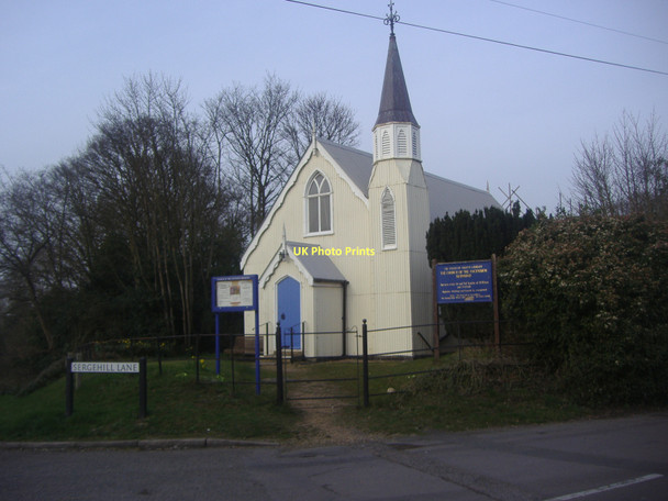 Photo 6"x4" The tin church, Bedmond Bedmond c2011