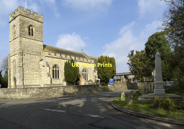 Photo 6"x4" St. Swithun's Church, Swanbourne Swanbourne c2011