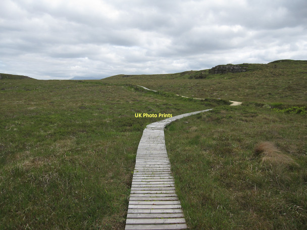 Photo 6"x4" Boardwalk on Handa Scourie c2010
