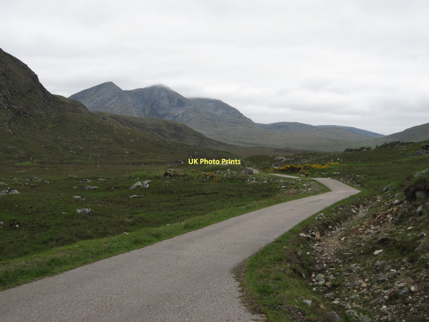 Photo 6"x4" Road to Loch Fannich Grudie\/NH3062 c2010