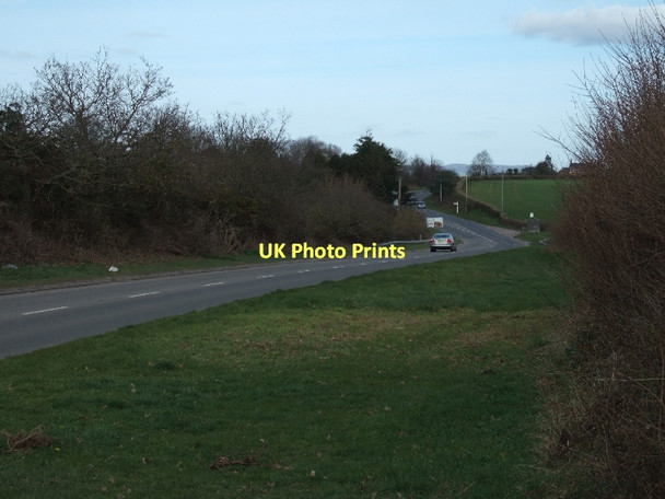 Photo 6"x4" The old A30 passing Exeter Airport Clyst Honiton c2011