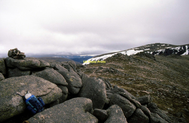 Photo 6"x4" Summit cairn on Stob an t-Sluichd Stob an t-Sluichd c1990