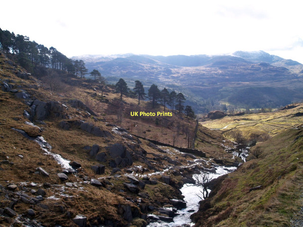 Photo 6"x4" Afon Cwm Llam Bethania\/SH6250 c2011