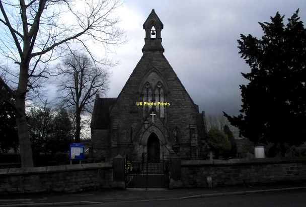 Photo 6"x4" Holy Trinity Church, Mossley- west end Congleton c2011