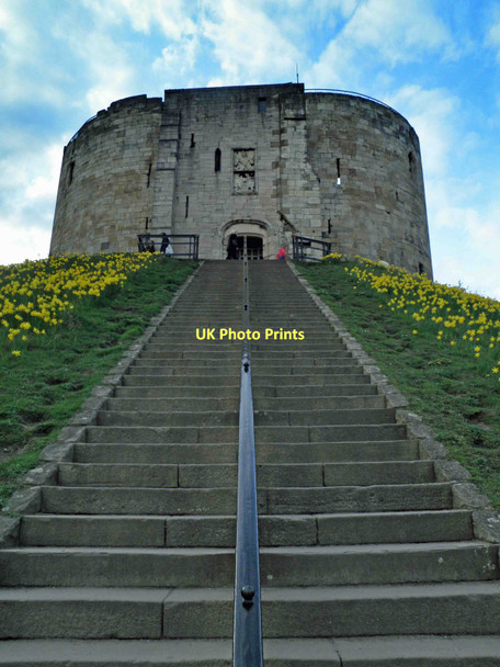 Photo 6"x4" The steps to Clifford's Tower York York\/SE5951 c2011