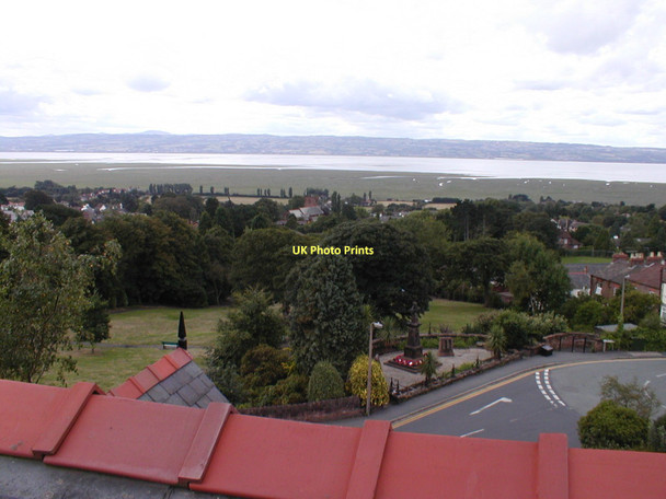 Photo 6"x4" Rooftop view over Heswall Lower Village Heswall c2006