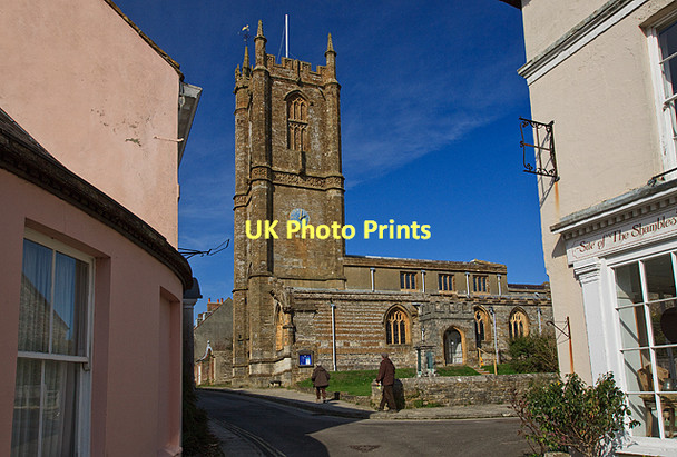 Photo 6"x4" St Mary's church, Cerne Abbas Cerne Abbas c2011