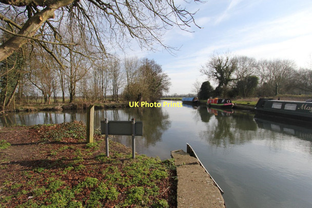 Photo 6"x4" Fork in the Kennet Ufton Green c2011