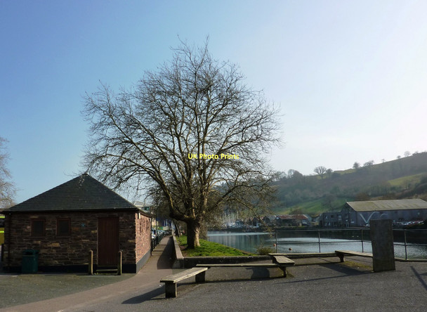 Photo 6"x4" Steamer Quay car park, Totnes Totnes c2011