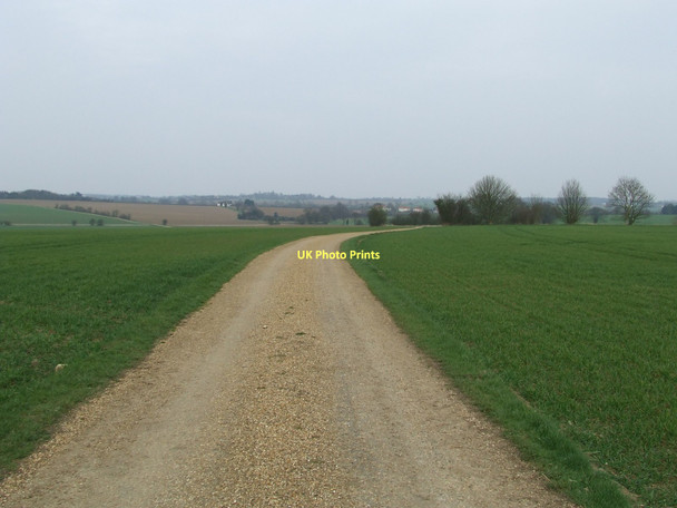 Photo 6"x4" Track To New Barn Farm Smithwood Green c2011