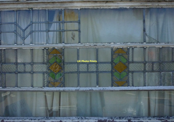 Photo 6"x4" Stained glass window, Soho Tavern, Hockley Smethwick c2011