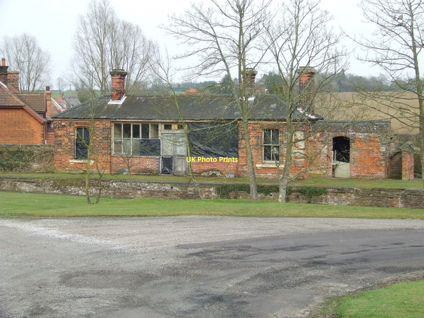 Photo 6"x4" Old Railway Station Cockfield\/TL9054 c2011
