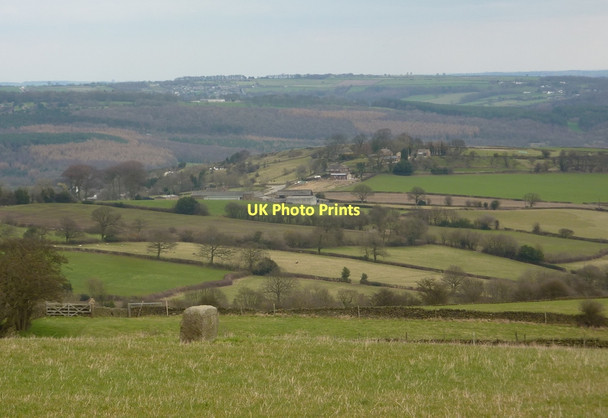 Photo 6"x4" Field by the B6050 with countryside views Oxton Rakes c2011