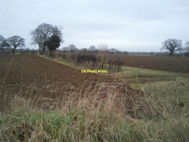 Photo 6"x4" Fields near Ailsworth Heath Upton\/TF1000 c2011