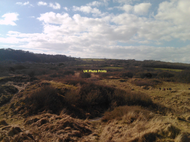 Photo 6"x4" View of Oxwich from the sand dunes Norton\/SS4986 c2011