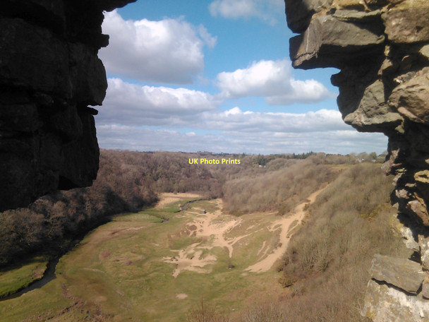 Photo 6"x4" View of the Pennard Pill and Northill Wood from the church ruins #2 Lunnon c2011