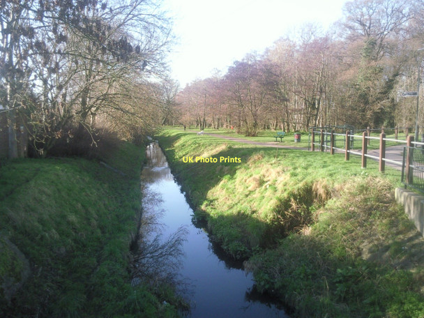 Photo 6"x4" River Shuttle alongside Hollyoak Wood park Bexley c2011