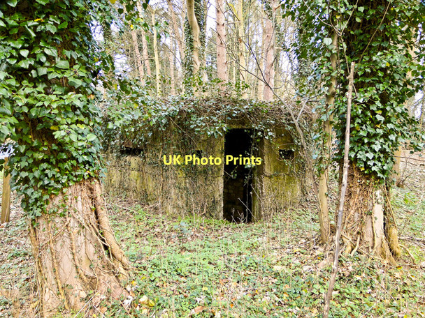 Photo 6"x4" Pillbox at the junction of the A12 and A1095 Blythburgh c2011