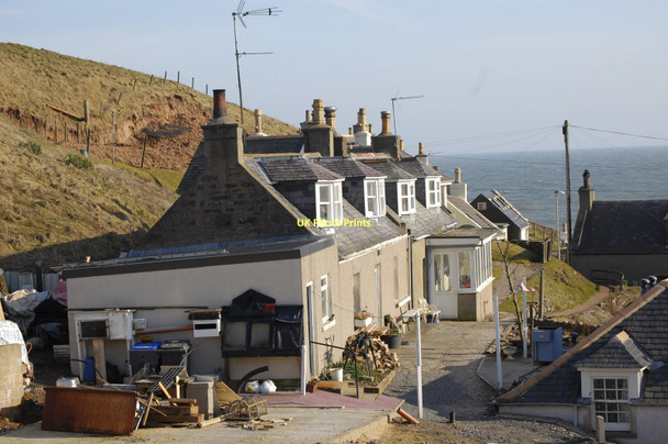 Photo 6"x4" Former fishermans' cottages, Collieston Collieston\/NK0328 c2011