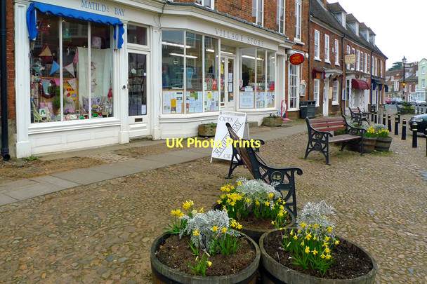 Photo 6"x4" The Village Stores, Woburn Birchmoor Green c2011
