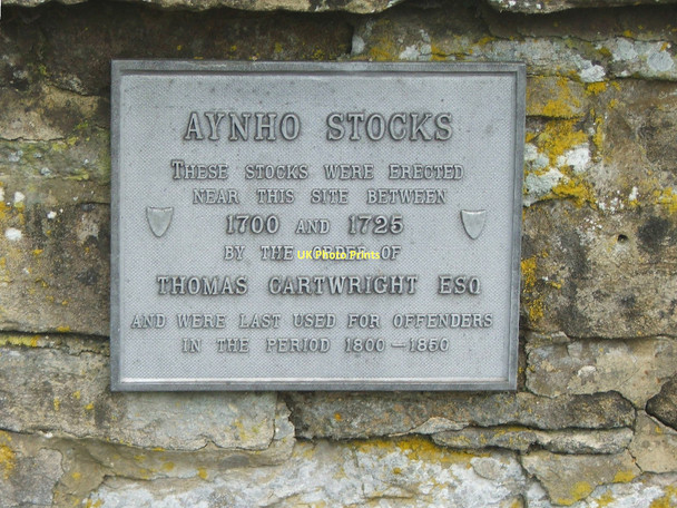 Photo 6"x4" Information regarding the village stocks Aynho c2011