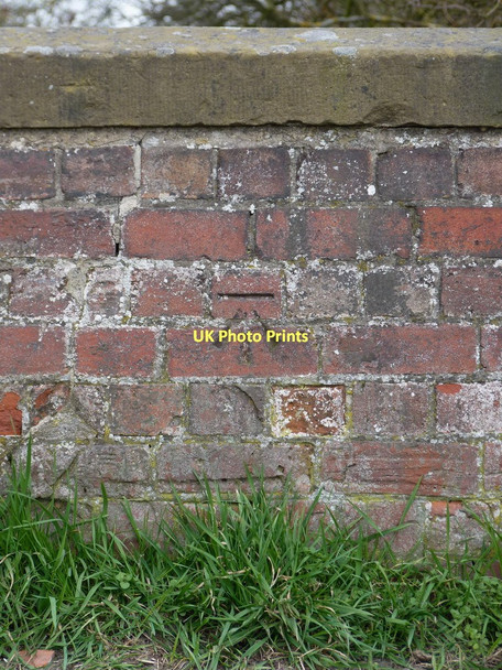 Photo 6"x4" Benchmark on the Ship Bridge Chapel St Leonards c2011