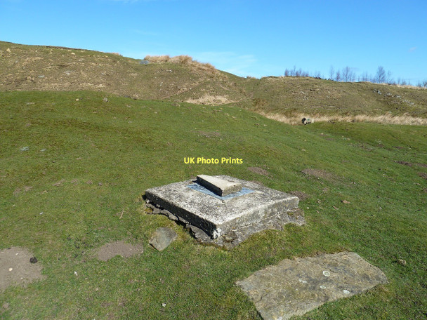 Photo 6"x4" Capped Mine Shaft, Rosedale East Mines Thorgill c2011
