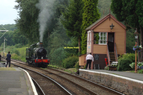 Photo 6"x4" Hampton Loade Signal Box Hampton\/SO7486 c2008