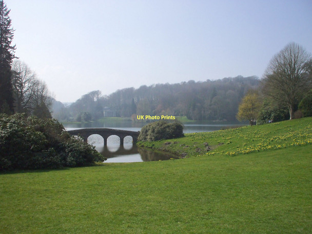 Photo 6"x4" Stourhead Landscape Gardens Gasper c2009