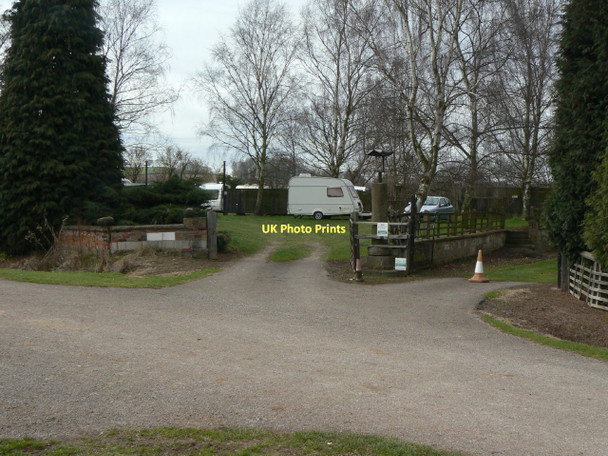 Photo 6"x4" Caravan site Woodborough\/SK6347 c2011
