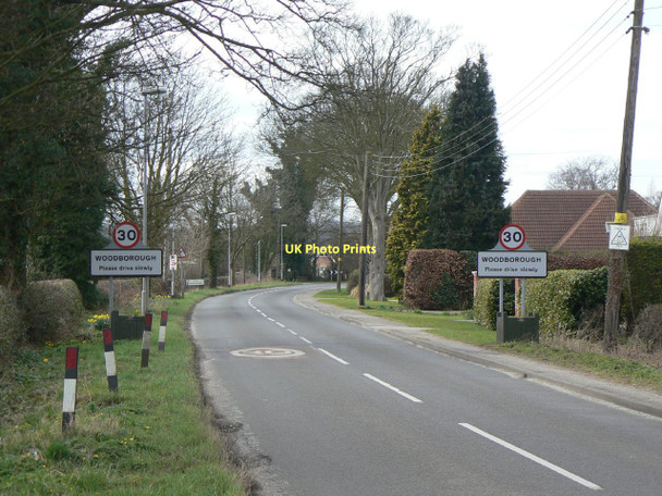 Photo 6"x4" Entrance to Woodborough Woodborough\/SK6347 c2011