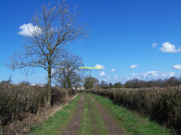 Photo 6"x4" Footpath To Wheaton Aston Wheaton Aston c2011
