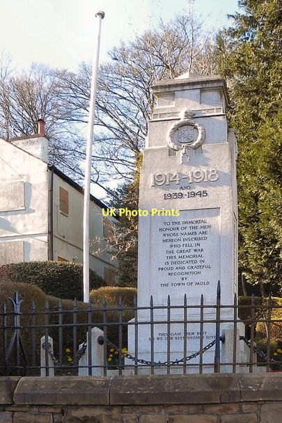 Photo 6"x4" Mold Cenotaph Mold\/Yr Wyddgrug c2011