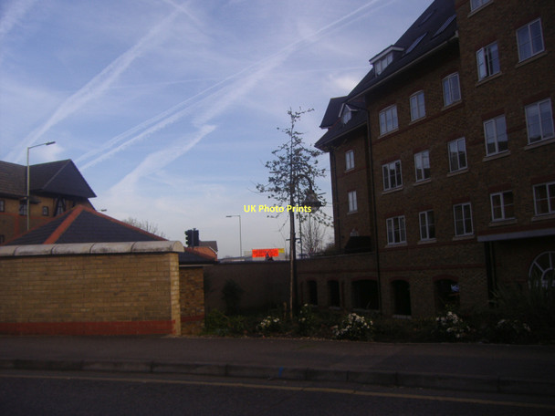 Photo 6"x4" Flats on Station Road, Ware Ware\/TL3614 c2011
