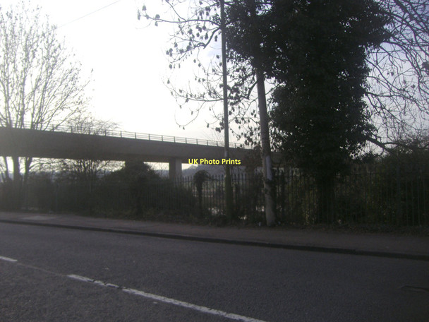 Photo 6"x4" A10 flyover, Hertford Hertford c2011