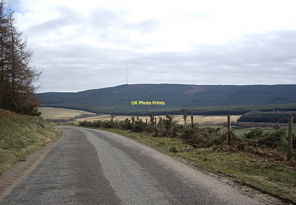 Photo 6"x4" View towards Durris Mast Bridge of Feugh c2011