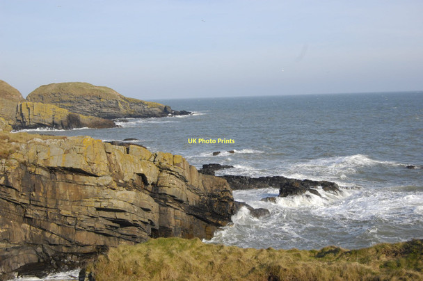 Photo 6"x4" Rocky coast, Collieston Collieston\/NK0328 c2011