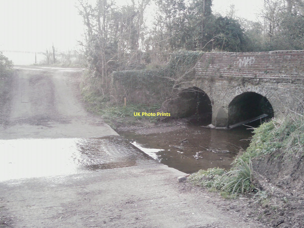 Photo 6"x4" Ford at Bridgefoot\/Wash Lane (2) Potters Bar c2011