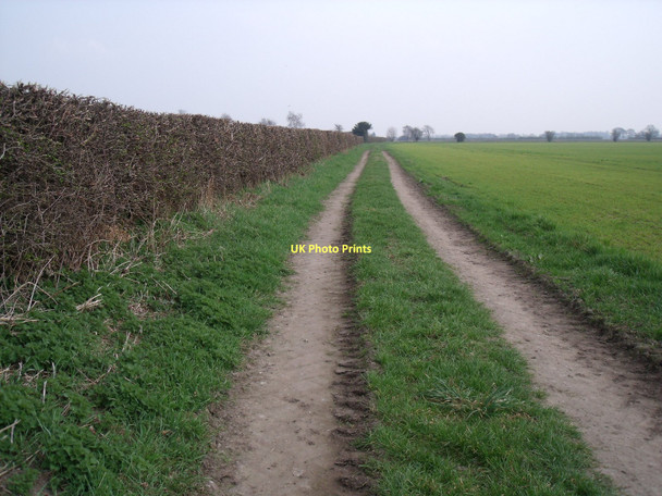Photo 6"x4" Farm track, South Duffield South Duffield c2011
