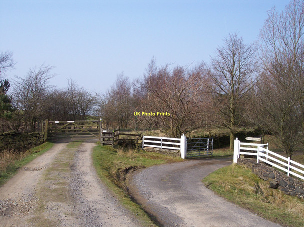 Photo 6"x4" Entrance to Shore Lane Farm Littleborough\/SD9316 c2011