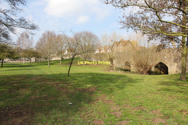 Photo 6"x4" Arches in the bridge Abingdon c2011