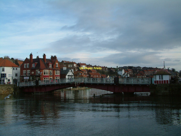 Photo 6"x4" Swing bridge over the River Esk at Whitby Whitby\/NZ8910 c2011