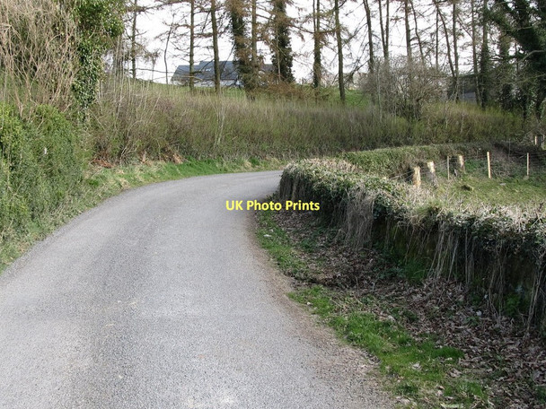 Photo 6"x4" Sharp bend in the Drumlee Road Kilcoo c2011