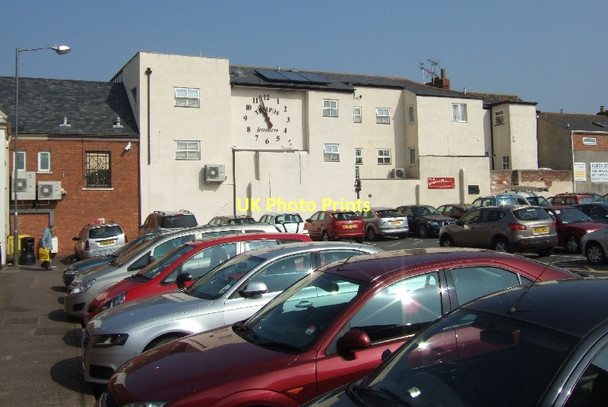 Photo 6"x4" Car park in Exmouth centre Exmouth c2011