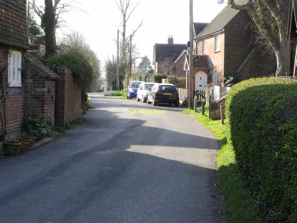 Photo 6"x4" Church Lane, Wivelsfield Burgess Hill c2011