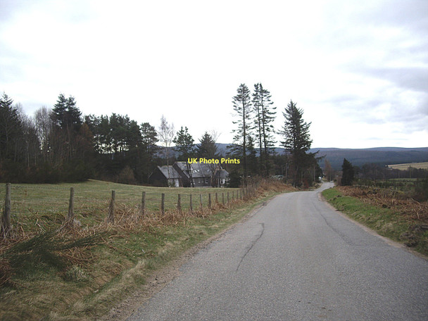Photo 6"x4" Old Military road towards Feughside Strachan c2011