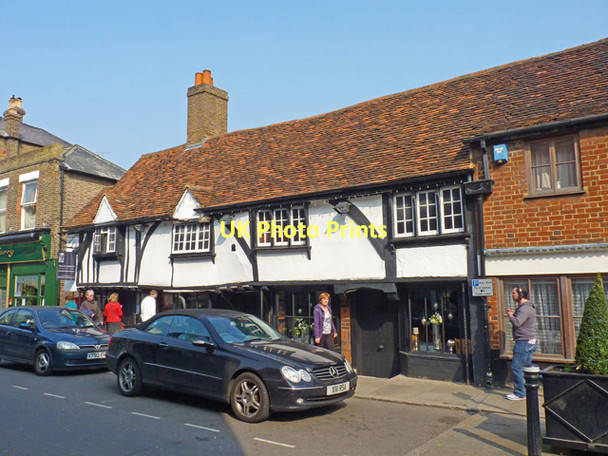 Photo 6"x4" Medieval Timber-framed House Eton c2011