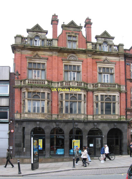 Photo 6"x4" Wigan - building dated 1890 on Wallgate Wigan c2011