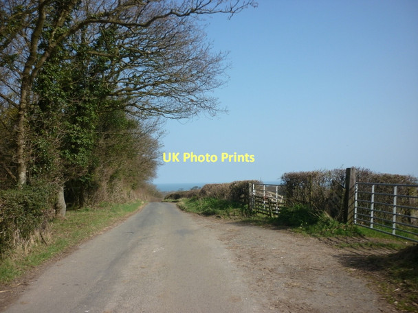 Photo 6"x4" Looking east along Bridge Holm Lane Fylingthorpe c2011
