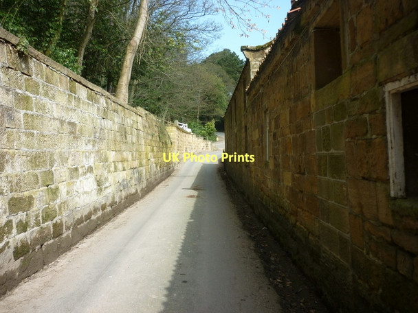 Photo 6"x4" A road alongside Fyling Hall School Fylingthorpe c2011